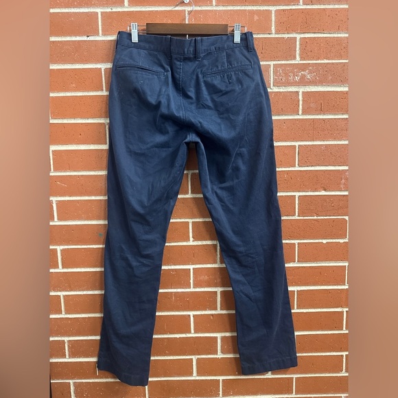 J.Crew Men’s Sutton Fit Chino Pants Navy Blue 30x32 Slim Straight - Picture 3 of 3